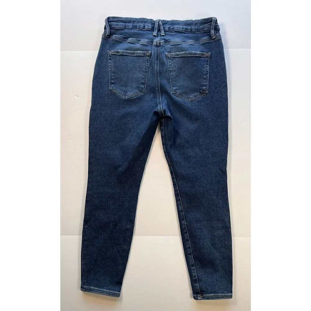 Good American Good Legs High Rise Skinny Jeans Size 14/32 24
